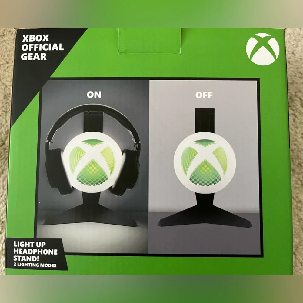 NWT Xbox Official Gear Headlight Headphone Stand 🎮
